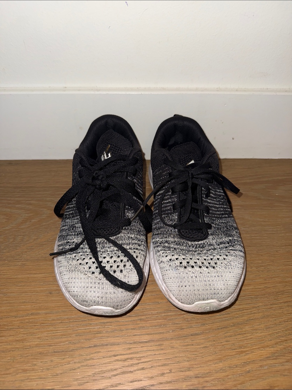 APL Women's Black and Gray Knit Sneakers